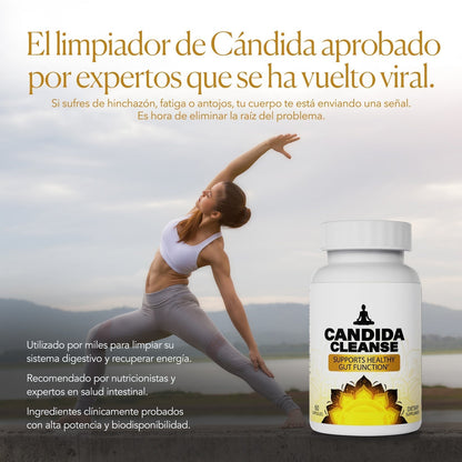 2 x 1 - Candida Cleanse® Reducen antojos, hinchazón y fatiga