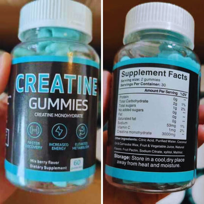 Gomitas de Creatina 💪 + ENVÍO GRATIS 📦